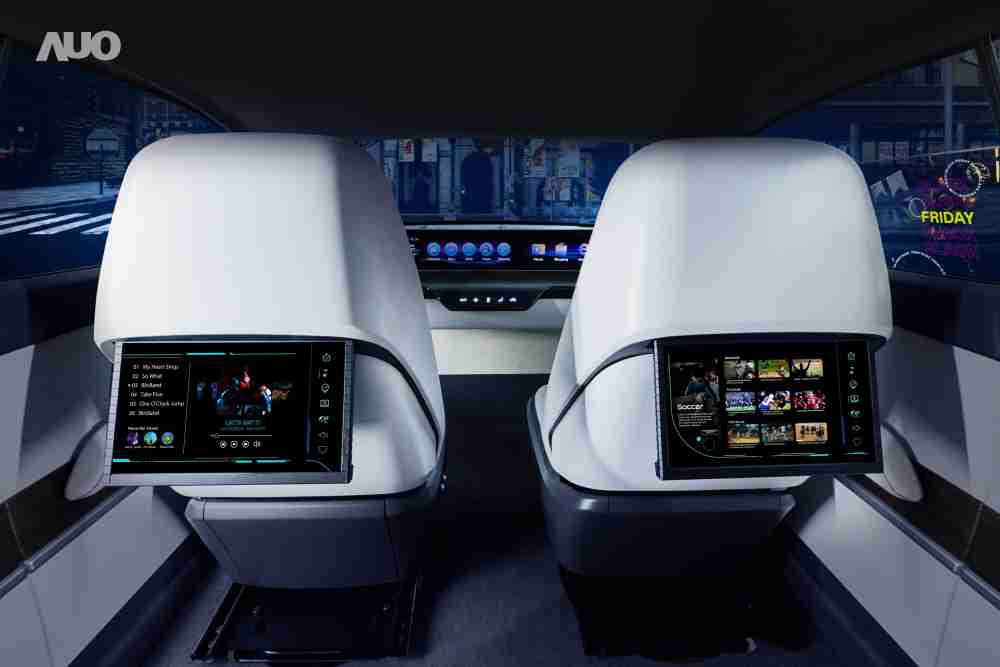 赏金国际新一代Smart Cockpit 2024，，，，以Micro LED先进显示技术优势，，，创建〝可卷式后座娱乐显示器〞，，仅在互动时才显示出所需画面及信息，，，扩充更丰富的娱乐和交互信息服务，，，获国际奖项荣耀
